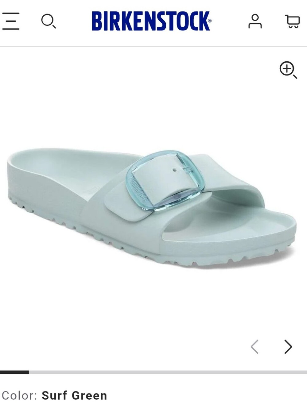 NEW Birkenstock Single Strap EVA Slide